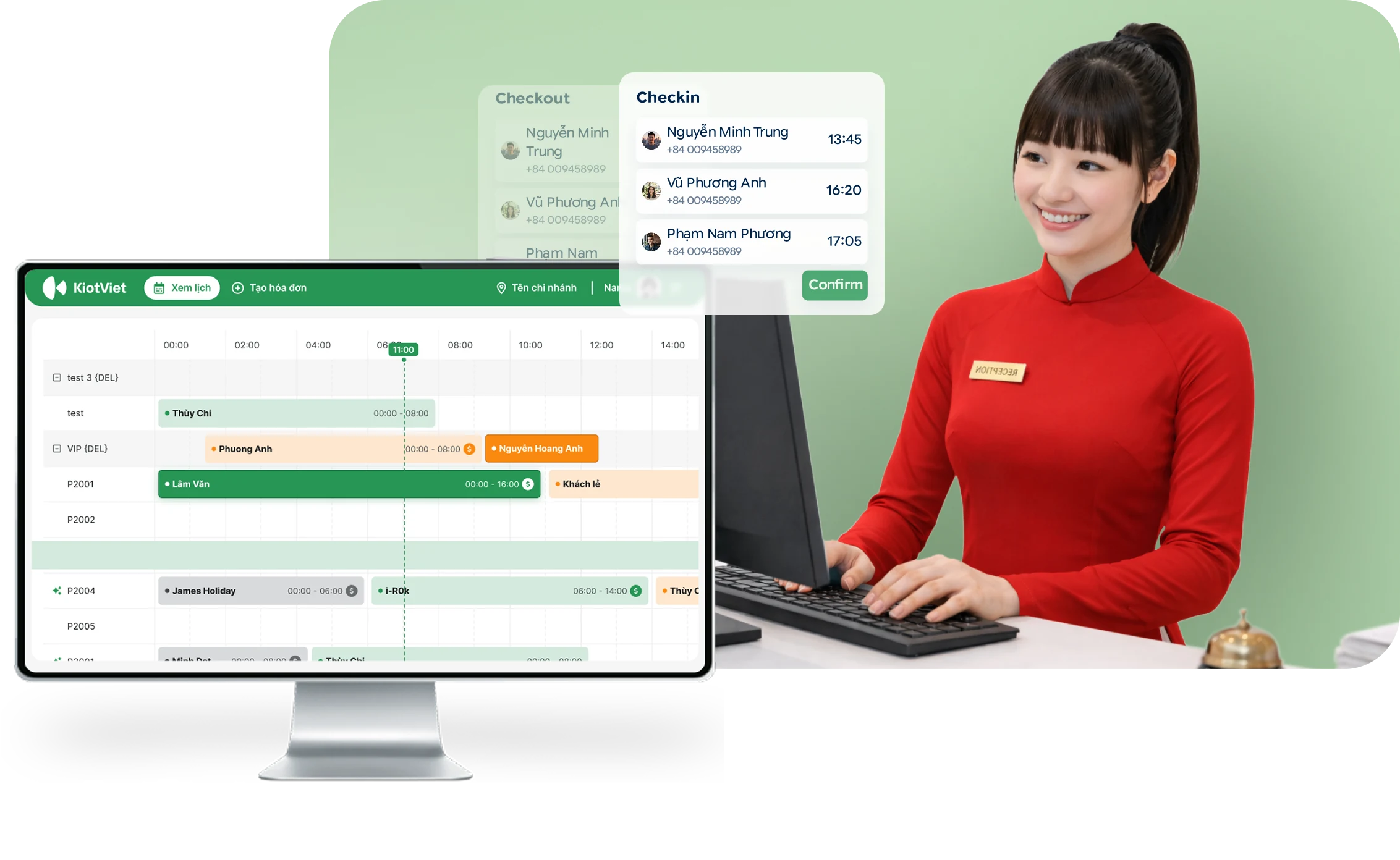 KiotViet quản lý khách sạn, lưu trú