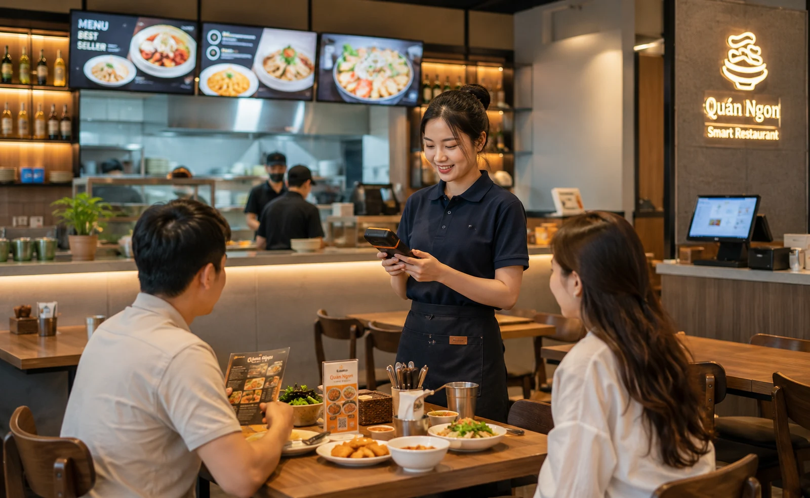 Phần mềm quản lý quán ăn KiotViet
