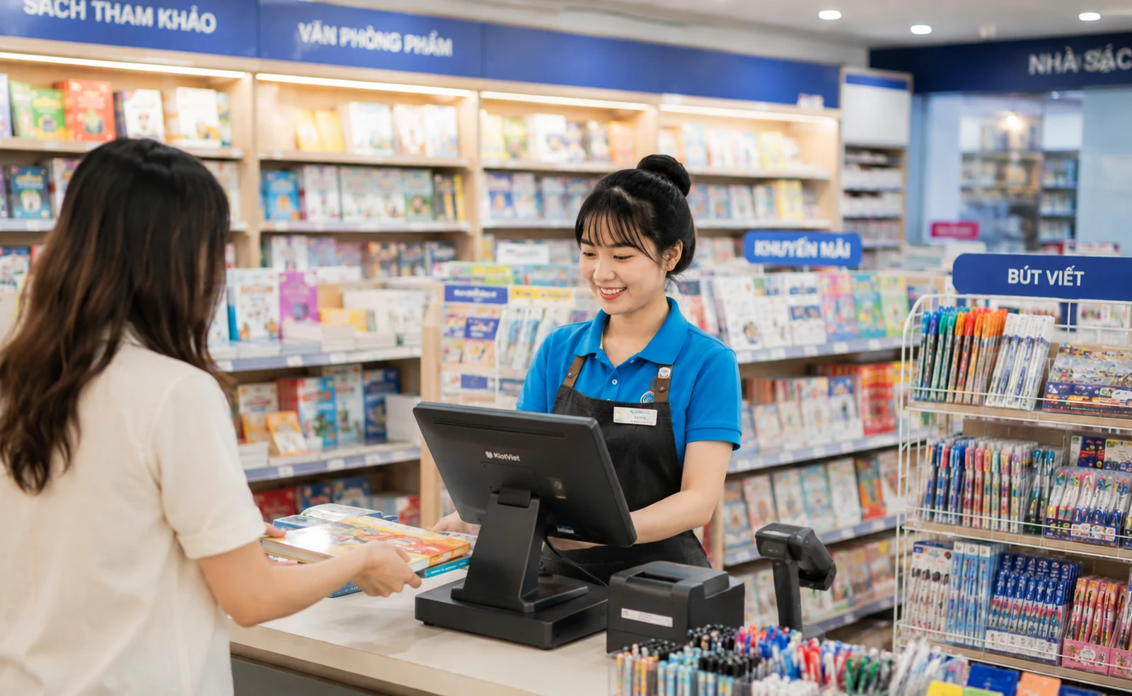 Phần mềm quản lý Nhà sách & Văn phòng phẩm KiotViet